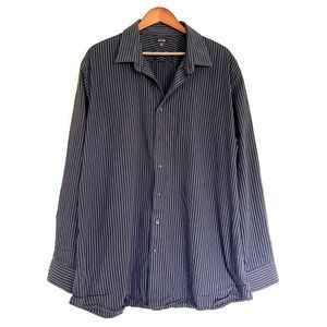 Apt 9 Men’s Striped Button Down Shirt Size 2XLT